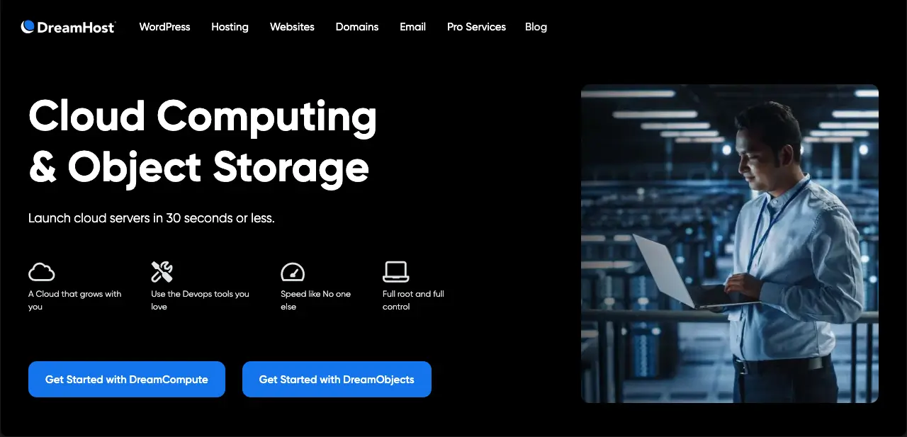 DreamHost Cloud Web Hosting Provider