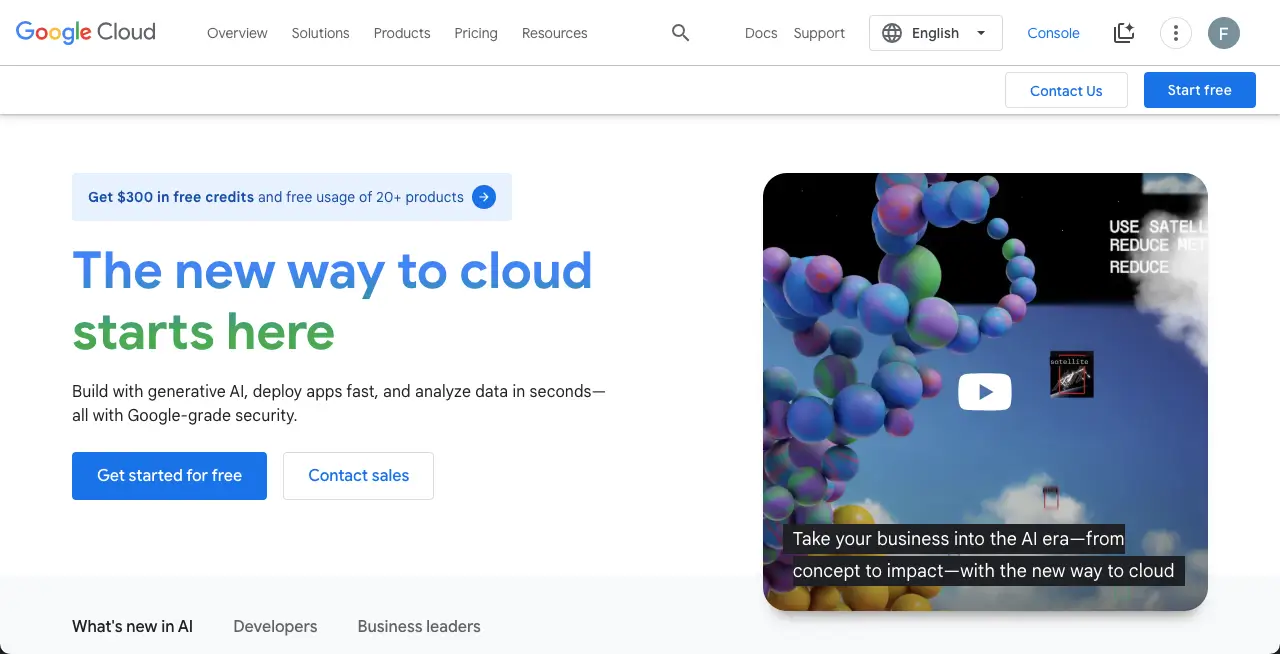 Google Cloud Platform (GCP) Cloud Web Hosting Provider