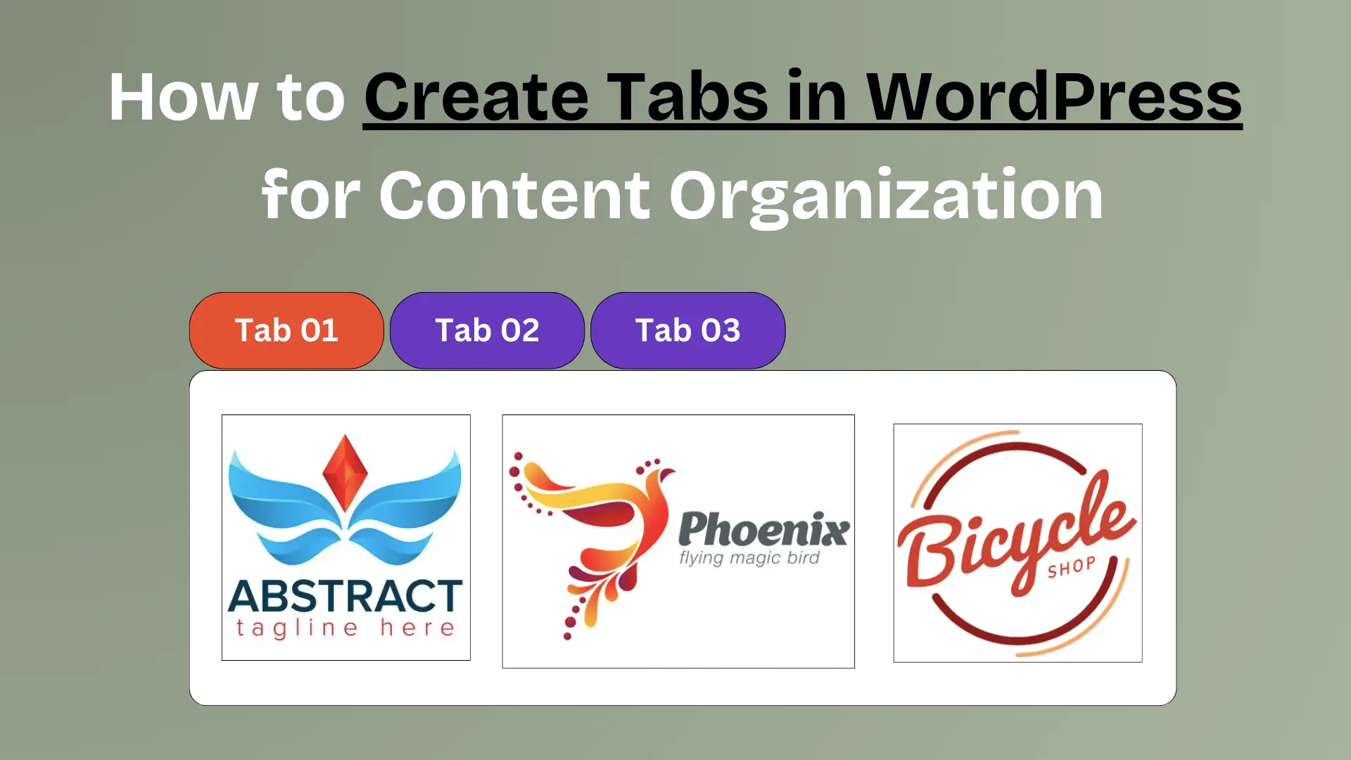 How to Create Tabs in WordPress for Content Organization